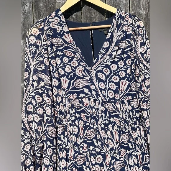 TED Baker Tarissa floral-print tiered crepe mini dress - Picture 4 of 14